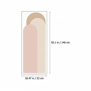 Наклейка на стіну OSALADI Arch Modern Geometric Shape Самоклейна Знімна Бохо 140 x 52 см synthetic.ua - Фото 1