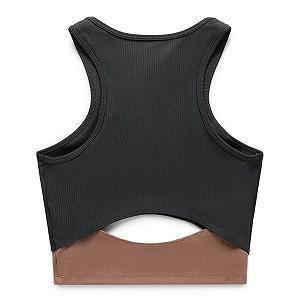 Футболка Жіночий топ Jordan x Travis Scott Cactus Jack Women's Tank Top Dark Smoke  XS synthetic.ua - Фото 1
