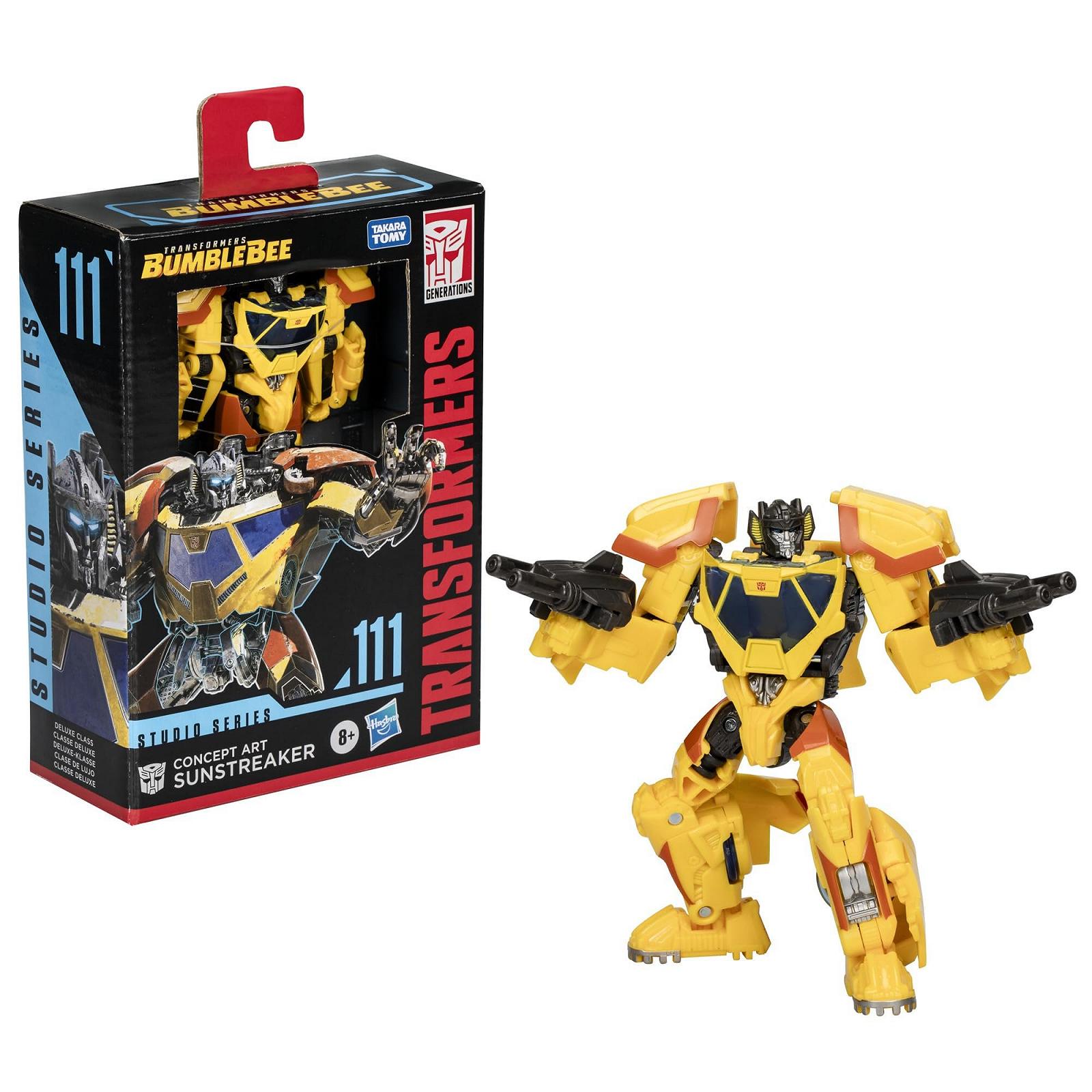 Экшн-фигурка Transformers Bumblebee Concept Art Sunstreaker 11,5 см, фото №2