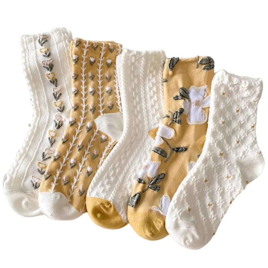 Шкарпетки Roena Ankle, весняні, жіночі, 5 пар, фото №1 Шкарпетки Roena Ankle, весняні, жіночі, 5 пар, фото №1