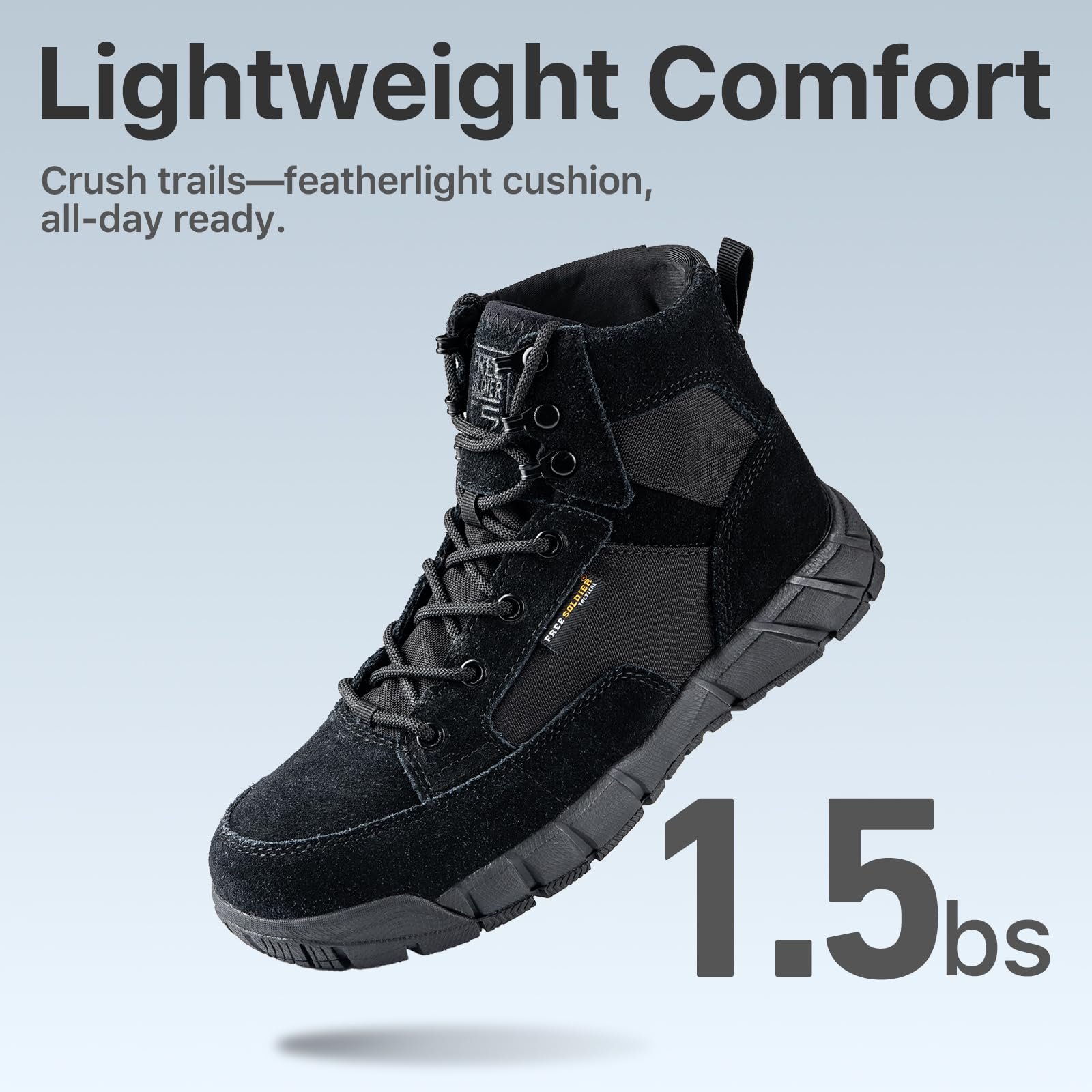 Мужские ботинки FREE SOLDIER, фото №2