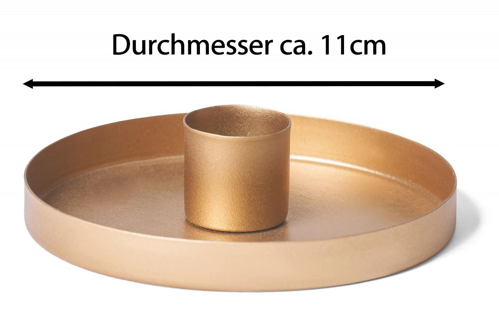 підсвічник Novaliv набір 11 см золотистий, фото №3 підсвічник Novaliv набір 11 см золотистий, фото №3