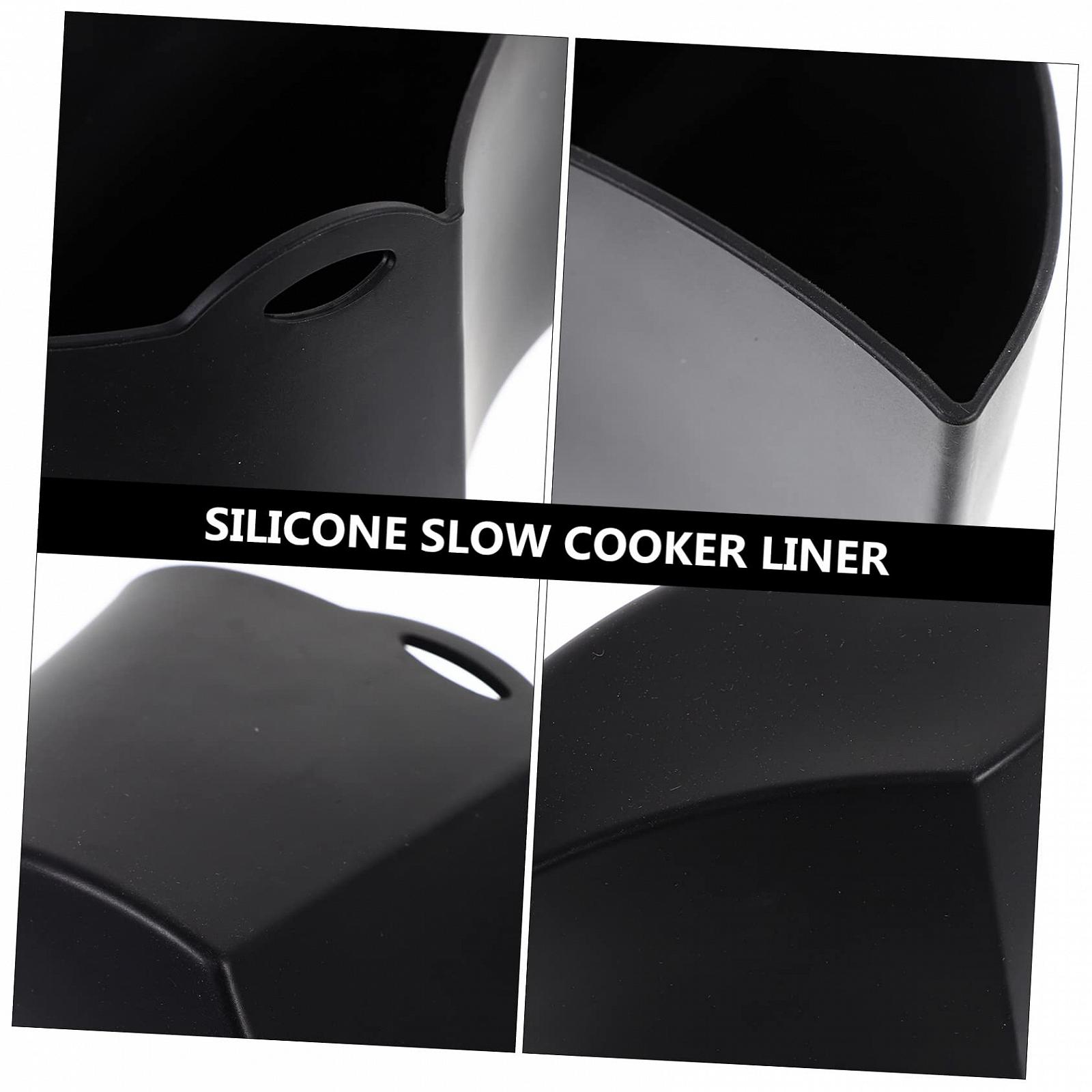 Вставка MAGICLULU Slow Cooker Liners для аэрогрилей силиконовые легкие в уходе многоразовые покрытие силикагель, фото №7 Вставка MAGICLULU Slow Cooker Liners для аэрогрилей силиконовые легкие в уходе многоразовые покрытие силикагель, фото №7