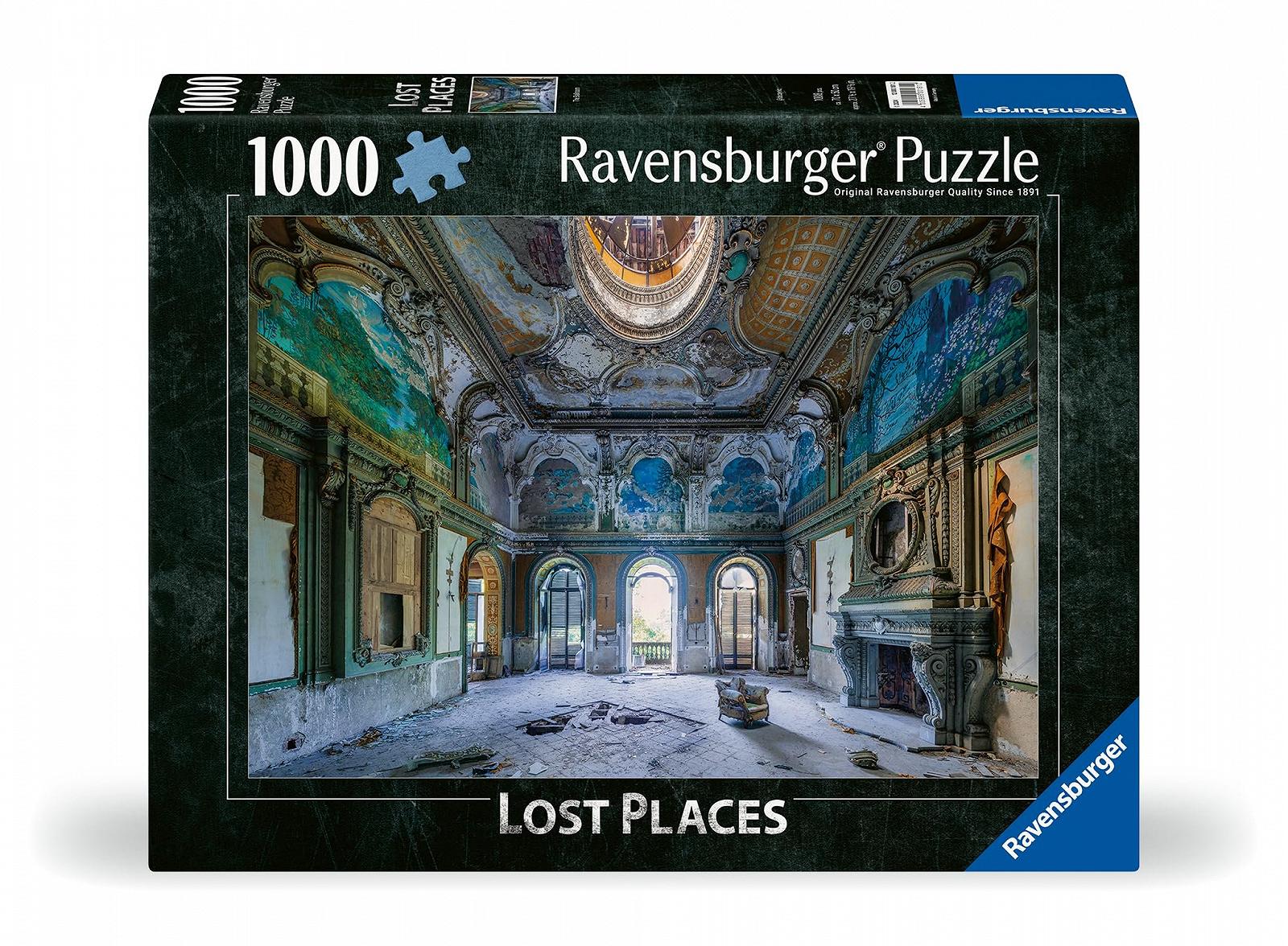 Пазл Ravensburger 12000181 Lost Places The Palace 1000 елементів, фото №2
