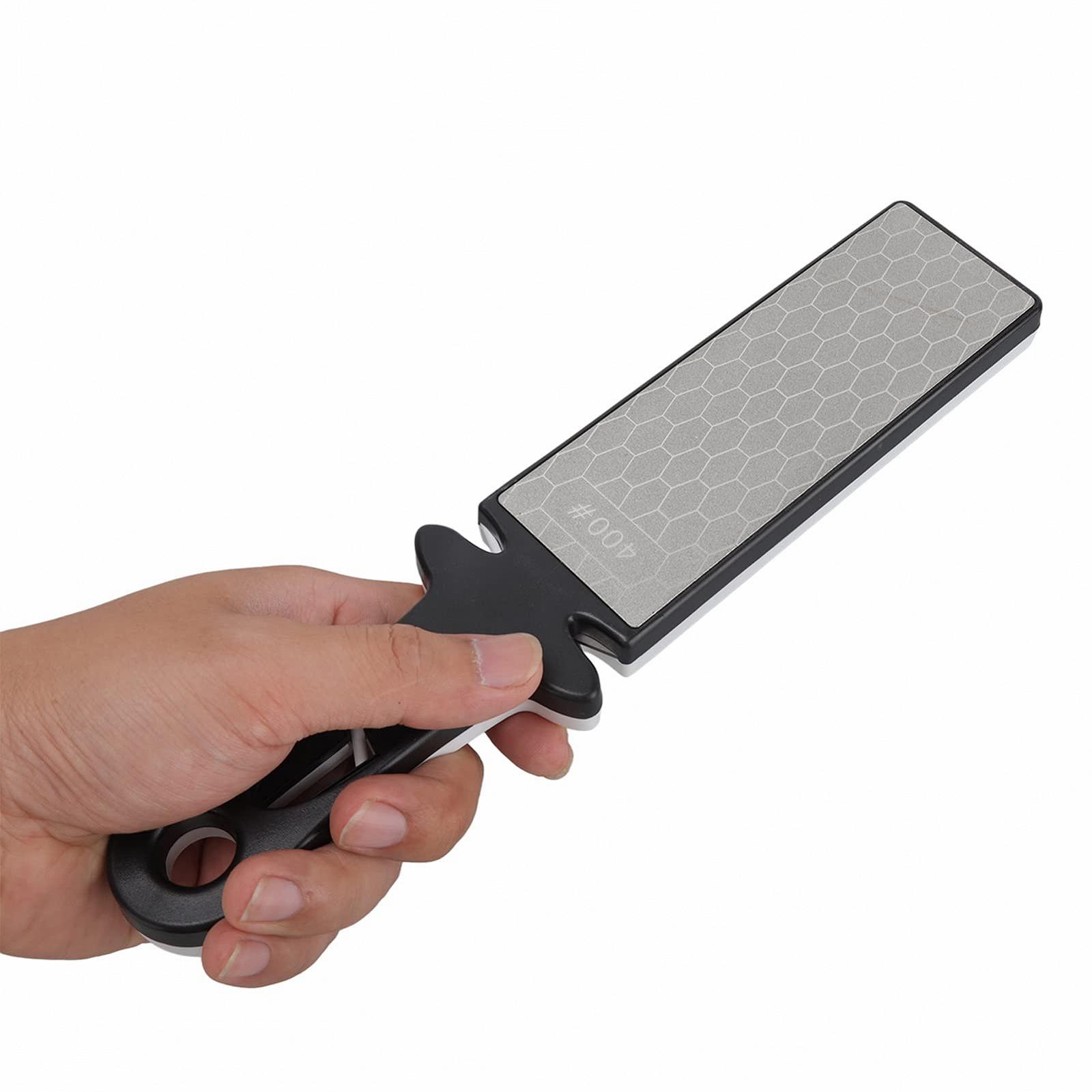 Точилка для ножей многофункциональная 400/1000 Grit вольфрамовая керамическая эргономичная нескользящая, фото №9