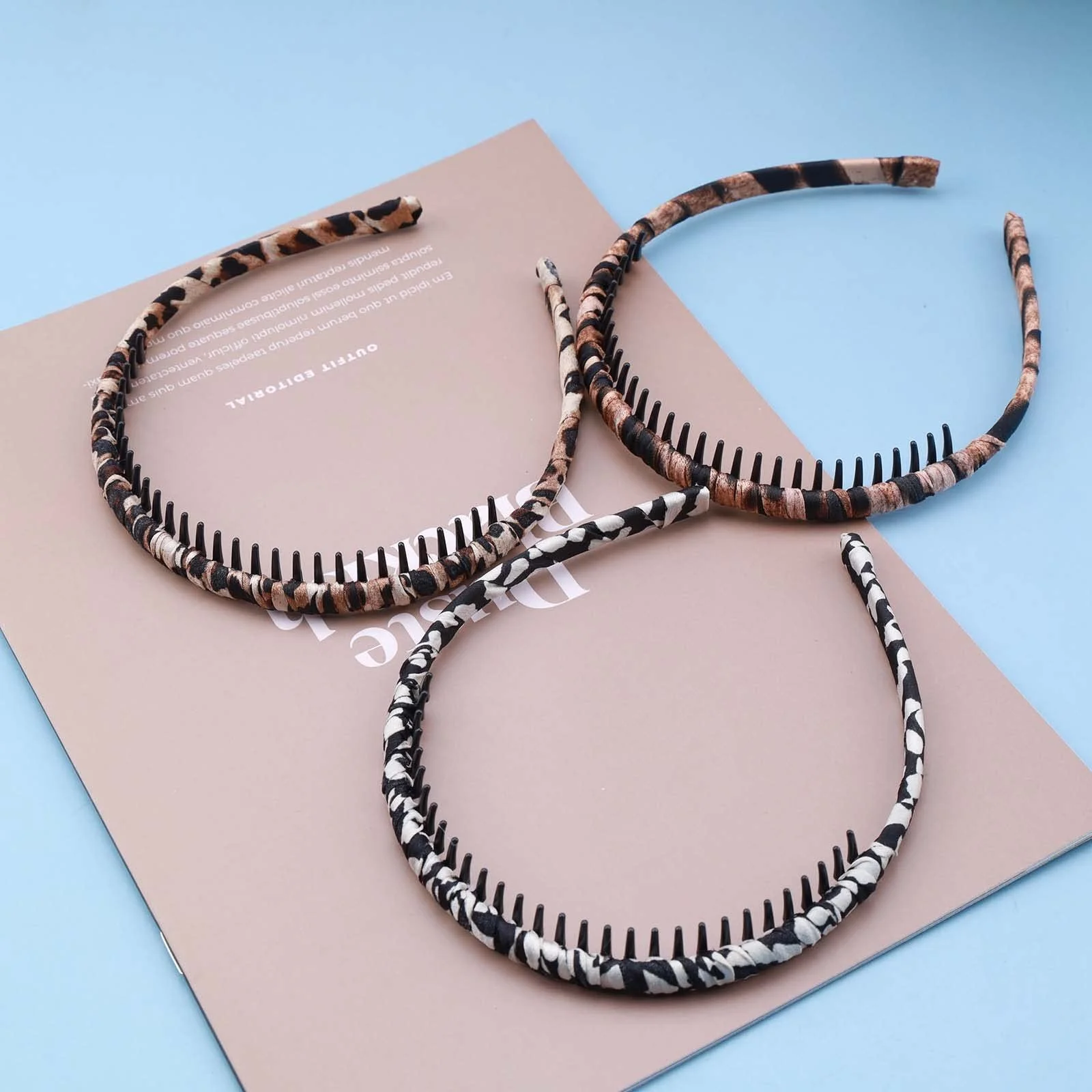 Обруч для волосся Леопардовий принт, фото №5