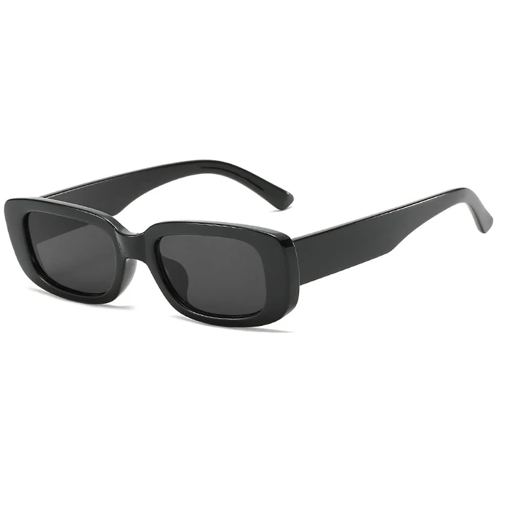 Вінтажні квадратні сонцезахисні окуляри RUNHUIS Retro для жінок і чоловіків, масивні, маленькі, модні, фото №1