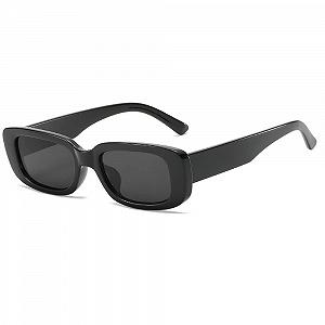 Вінтажні квадратні сонцезахисні окуляри RUNHUIS Retro для жінок і чоловіків, масивні, маленькі, модні - Фото 1