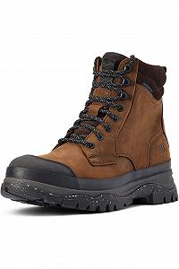 Ботинки Ariat Moresby Waterproof Мужские 2022 Oily Distressed Brown - Фото 1