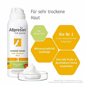Крем-пена для ног Allpresan Fuß Spezial No. 3 Mango 2 x 125 ml synthetic.ua - Фото 1