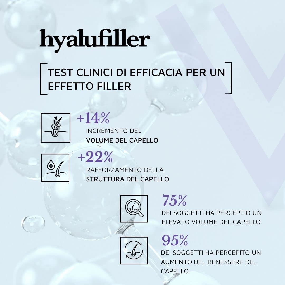 Шампунь Vitalcare Hyalufiller Booster увлажняющий и для объема с гиалуроновой кислотой для всех типов волос 200 мл, фото №4