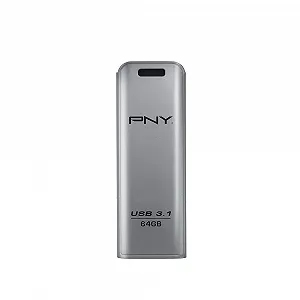 USB-флеш-накопичувач PNY Elite Steel 64GB USB 3.1 synthetic.ua - Фото 1