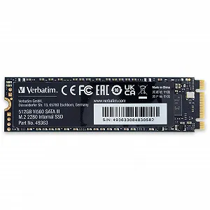 Внутренний SSD-накопитель Verbatim Vi560 49363 512 GB M.2 S3 3D NAND Blue - Фото 1