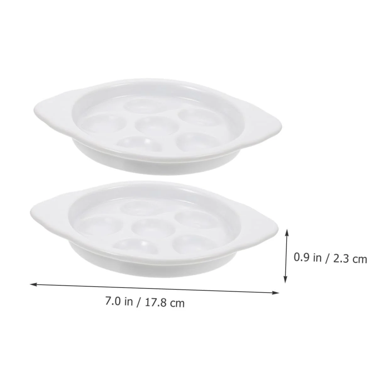 Форма для запікання равликів VALICLUD керамічна 2 шт., фото №2