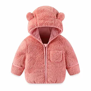 Дитяче зимове пальто для хлопчиків і дівчаток з відкладними рукавицями - Фото 1