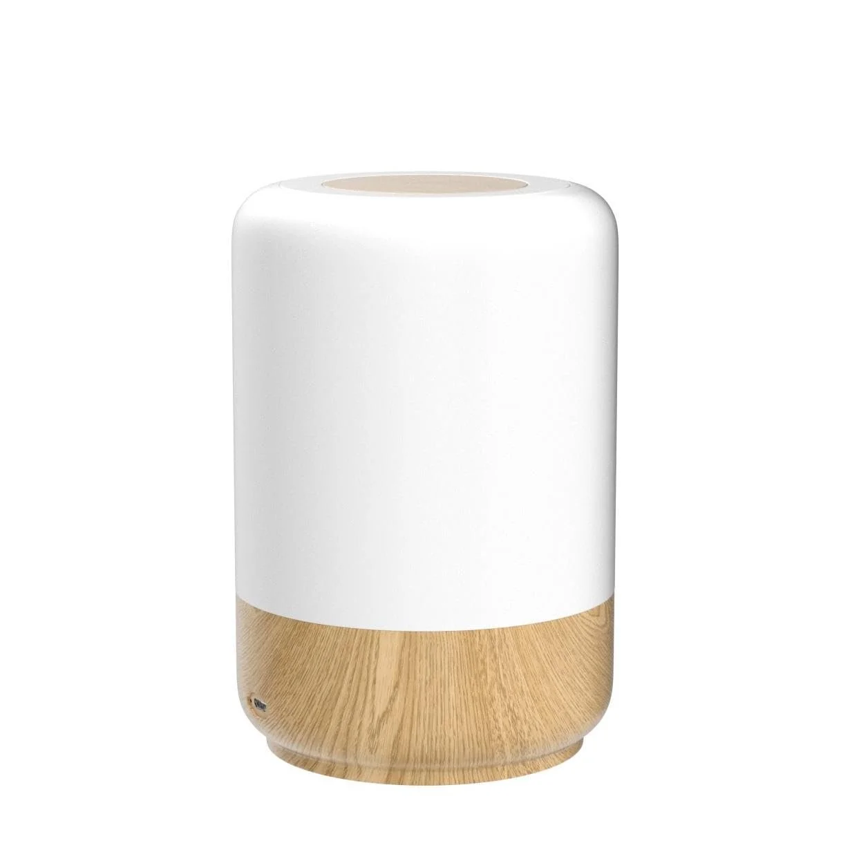 Настільна лампа LED Bedside Touch Sensitive Дерево USB, фото №5