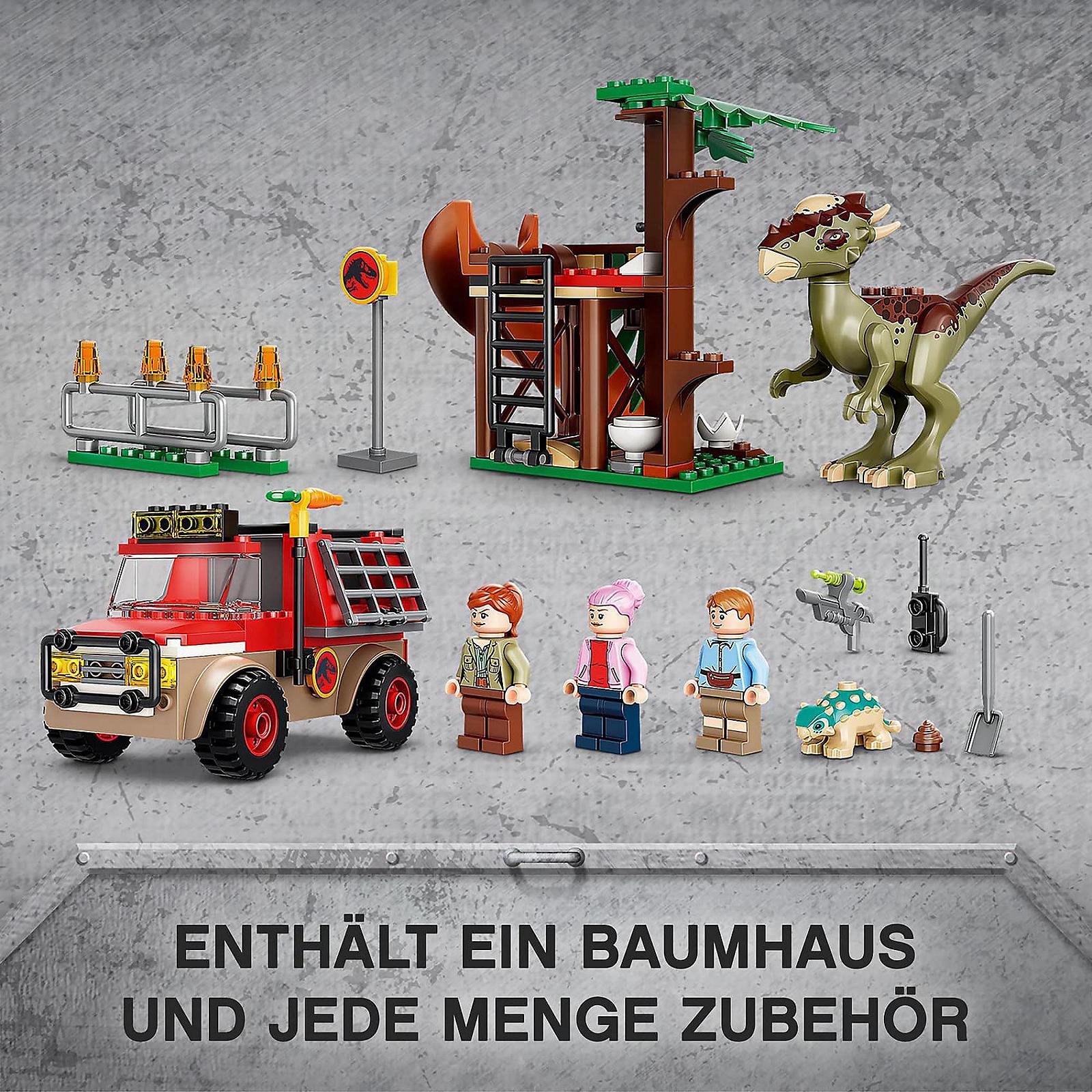 Конструктор LEGO Jurassic World 76939 Побег Стигимолоха с фигурками и домиком на дереве, подарок с динозавром, фото №6