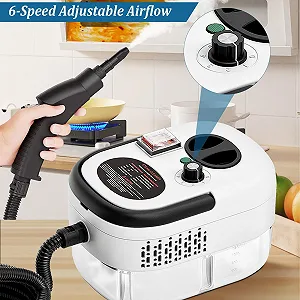 Пароочисник ручний 2500 W портативний 6 рівнів нагрів 15 с synthetic.ua - Фото 1