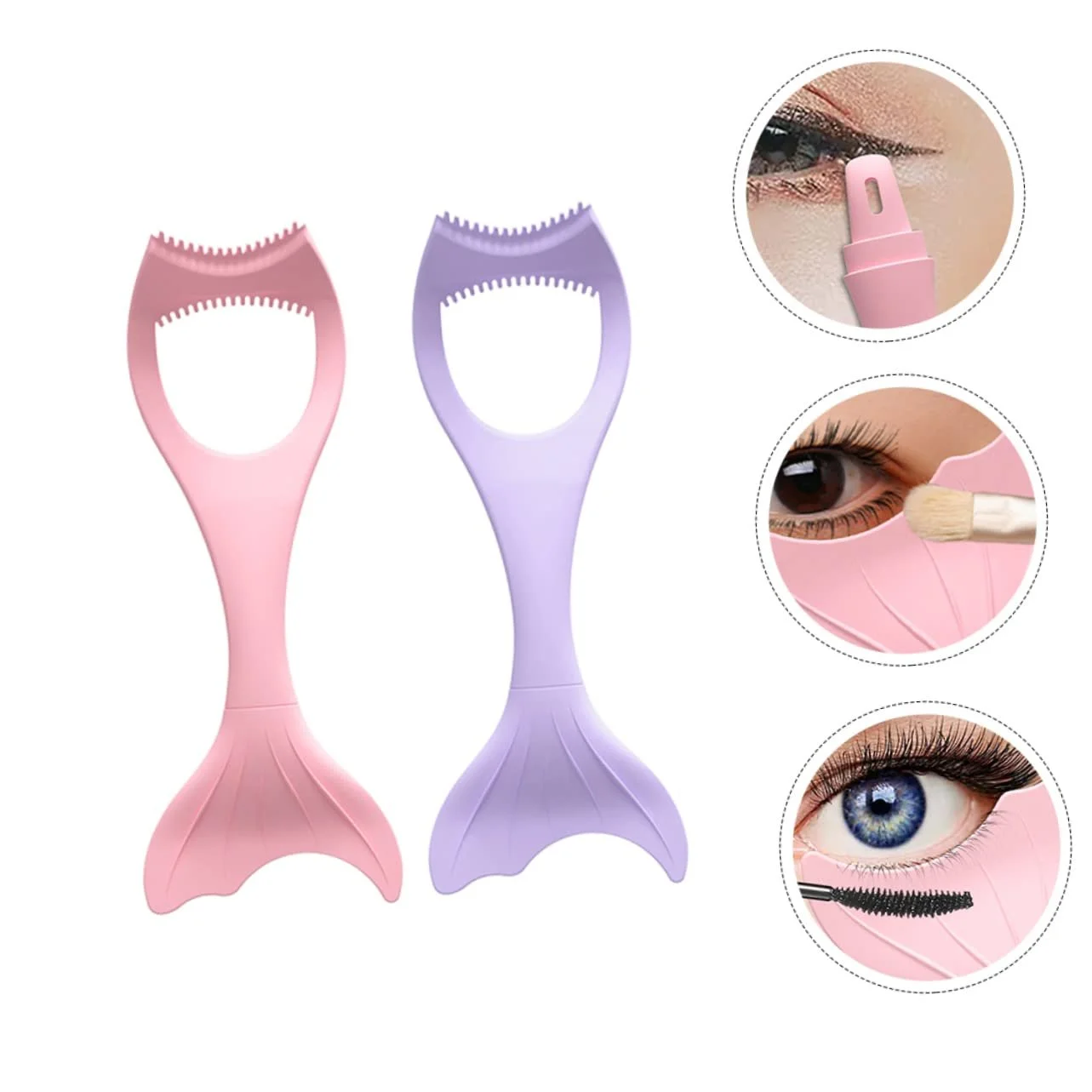 Трафарет для макіяжу minkissy, аплікатор для підводки очей, силіконовий, фото №4