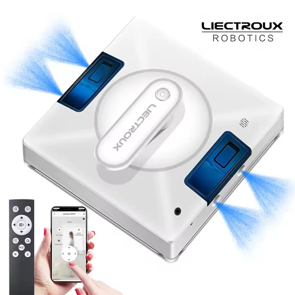 Робот для миття вікон Liectroux YW509 / 4 авто-розпилювачі / управління зі смартфона / Білий, фото №1 Робот для миття вікон Liectroux YW509 / 4 авто-розпилювачі / управління зі смартфона / Білий, фото №1