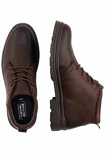 Ботинки на шнуровке Kent camel active из натуральной кожи для мужчин synthetic.ua - Фото 1