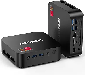 Міні ПК ACEMAGICIAN Vista Mini V1 / Intel N97 / RAM 16GB / SSD 1TB / 1 x HDMI / 1 x LAN / Wi-Fi / Bluetooth / Windows 11 / Чорний - Фото 1