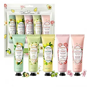 Набір кремів для рук, 5 штук Міні набір кремів для рук для жінок - Фото 1