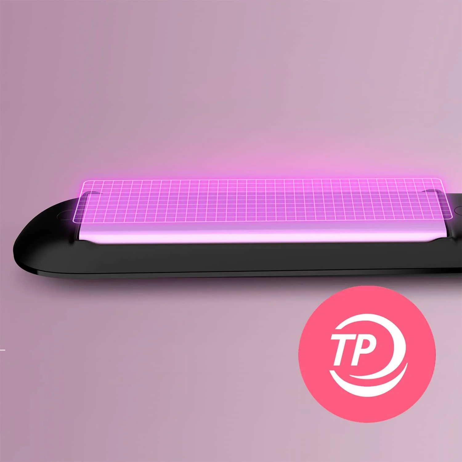 Выпрямитель для волос Philips StraightCare Essential BHS377/00 Черный/Розовый, фото №4 Выпрямитель для волос Philips StraightCare Essential BHS377/00 Черный/Розовый, фото №4