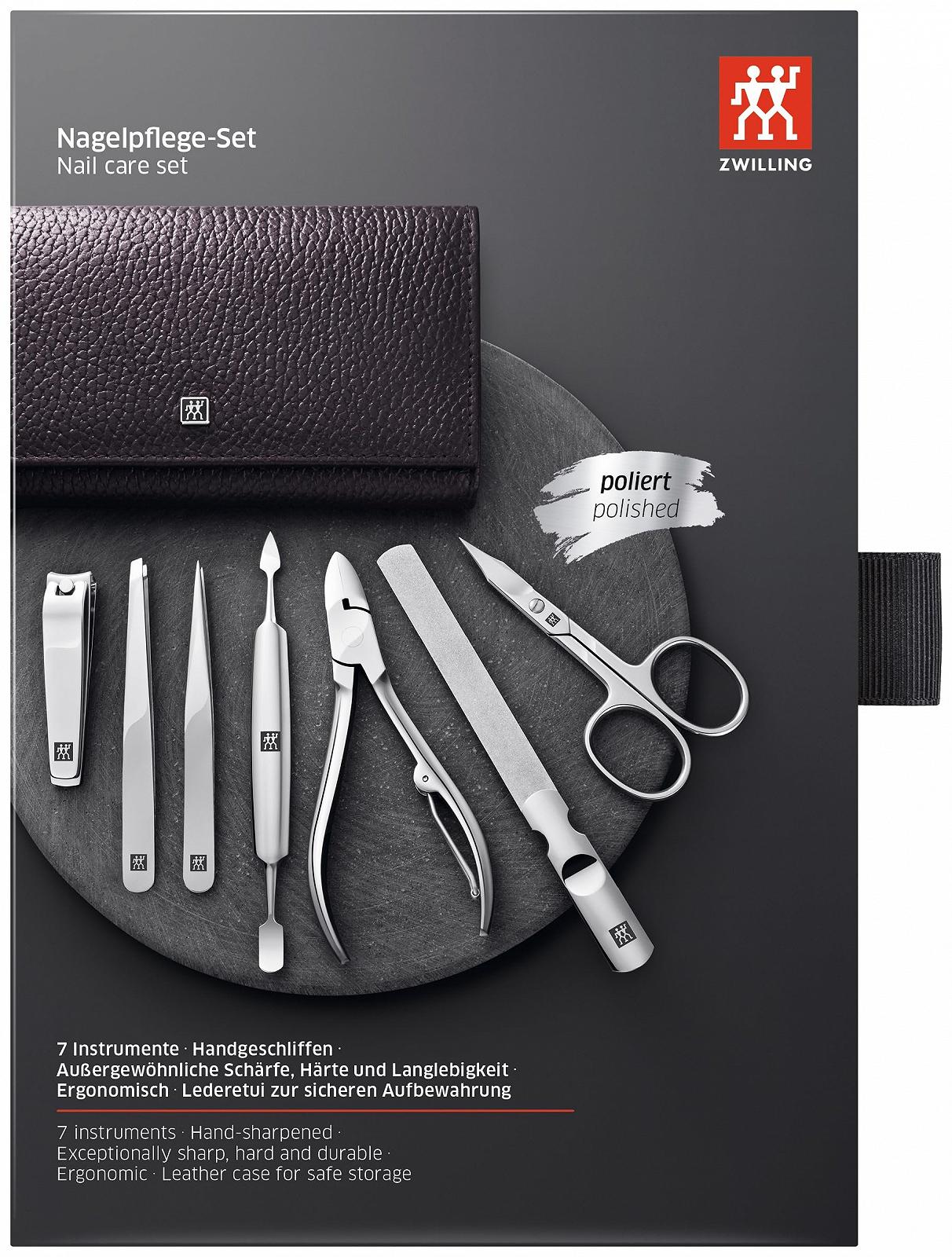 Набір для манікюру Zwilling Classic Inox 97646-008-0 7 предметів Фіолетовий, фото №6