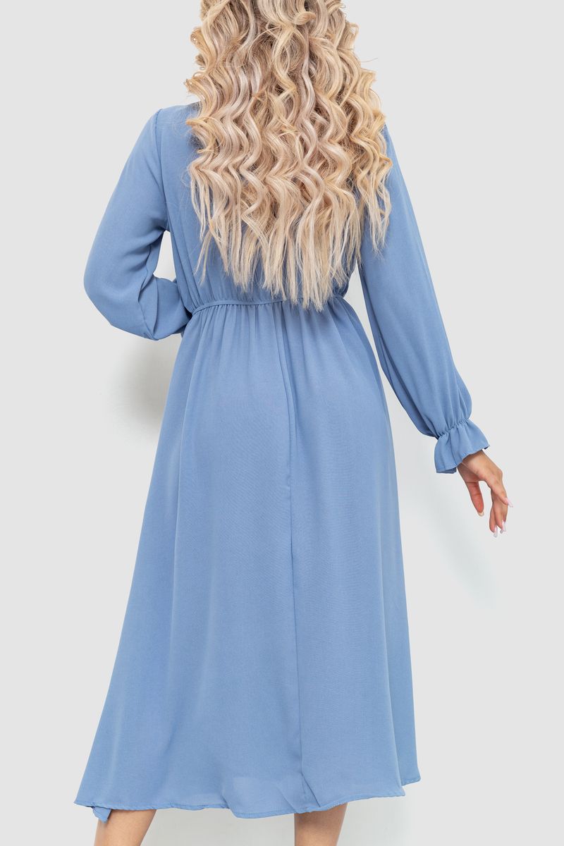 Платье нарядное цвет джинс 204R601, фото №4