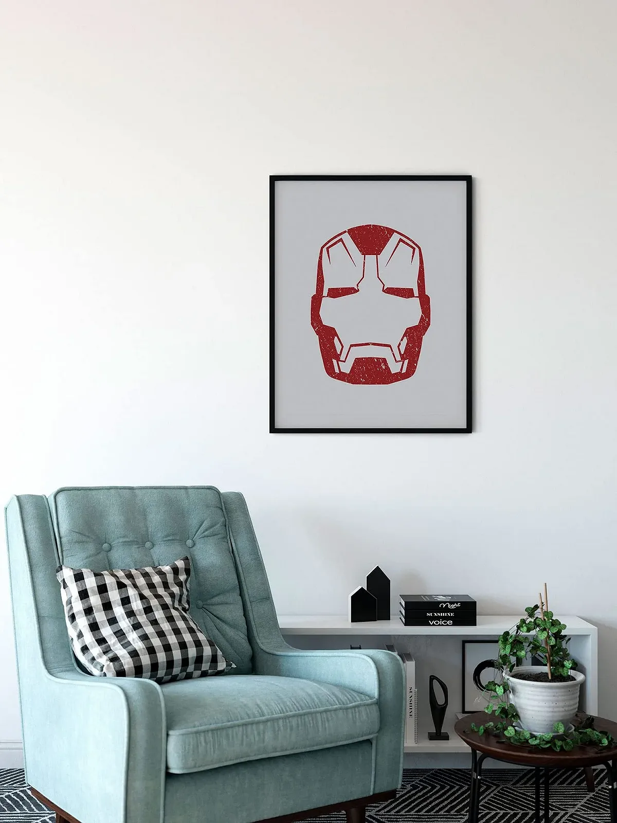 Картина на стіну Komar Marvel Iron Man Helmet MK 43 30 x 40 см, фото №2 Картина на стіну Komar Marvel Iron Man Helmet MK 43 30 x 40 см, фото №2