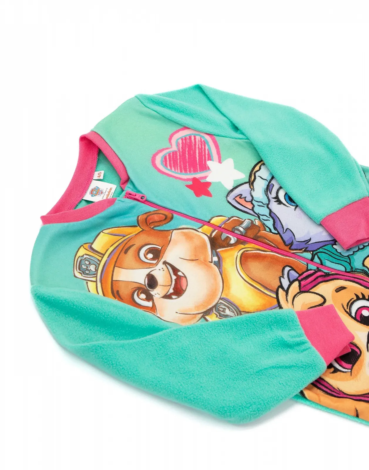 Комбінезон PAW PATROL для дівчат. Флісовий домашній одяг. Чейз Скай Руїнс Маршалл Еверест, фото №4