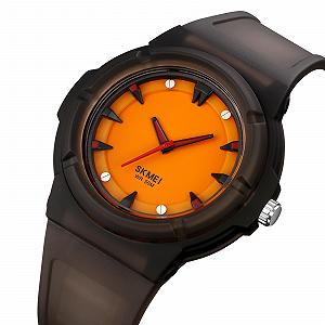 Годинник Skmei 2011 Black-Orange synthetic.ua - Фото 1