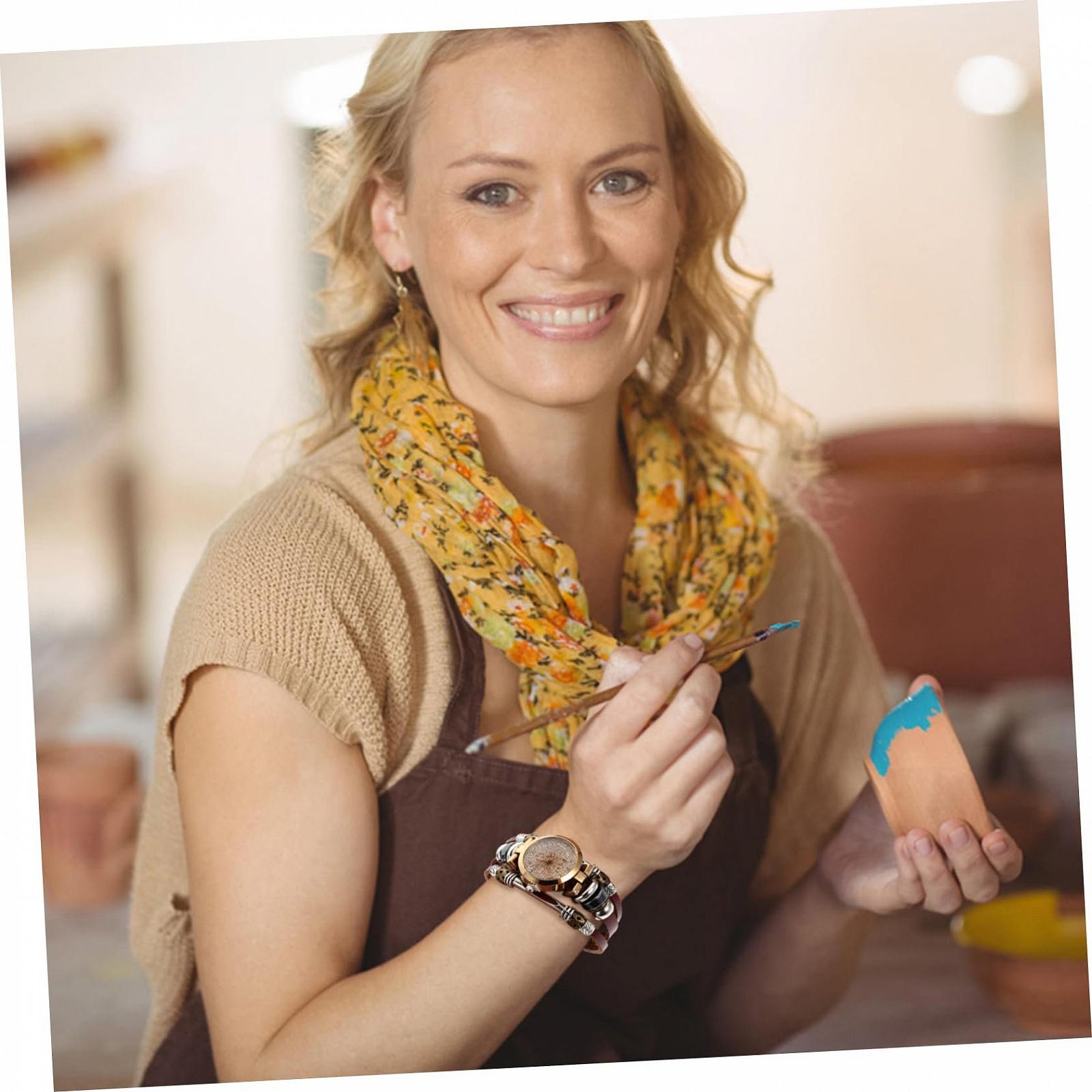 Жіночий Годинник OATIPHO Brown, фото №9