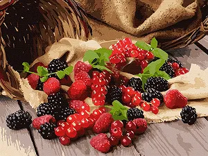 Картина за номерами Art Craft Садові ягоди 40х50 см 12013-AC QN6716239 - Фото 1