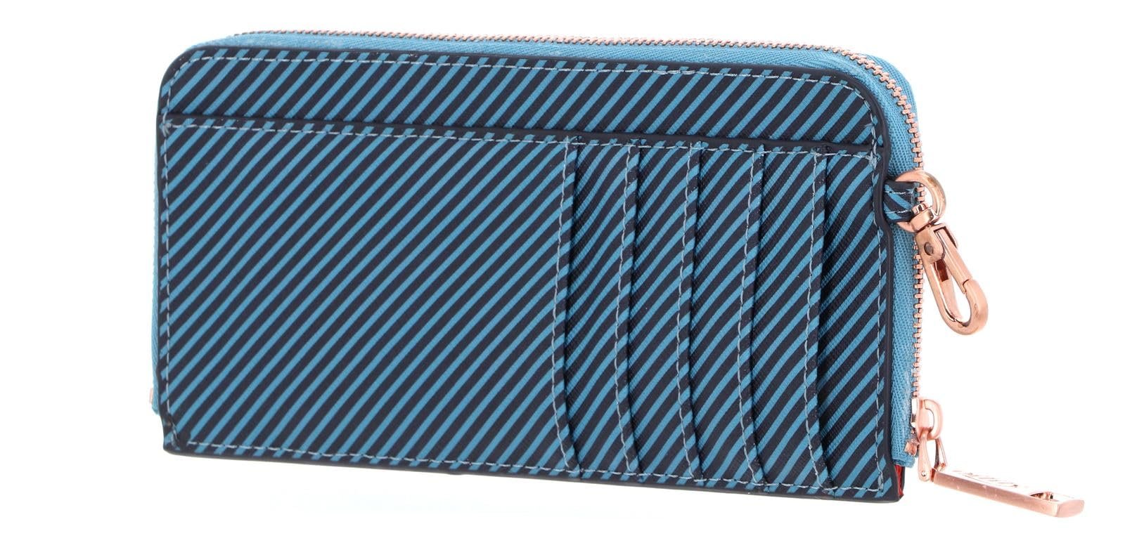 Гаманець для карток Oilily Logo Mania Card Zip L Adriac Blue, фото №4