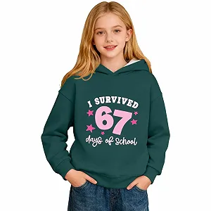 Худи Детский Девочки Свитшот Толстовка с капюшоном для мальчиков Флис Теплый Дышащий С графикой Мягкий Удобный Повседневный Модный Куртка Для школы И игры Кофта с длинными рукавами - Фото 1