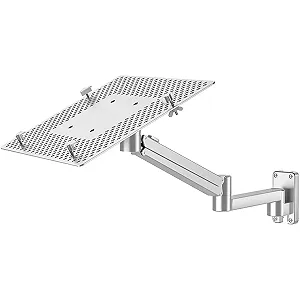 Регулируемая вентилируемая подставка для ноутбука с возможностью поворота под разными углами для улучшения рассеивания тепла дома и в офисе - Фото 1