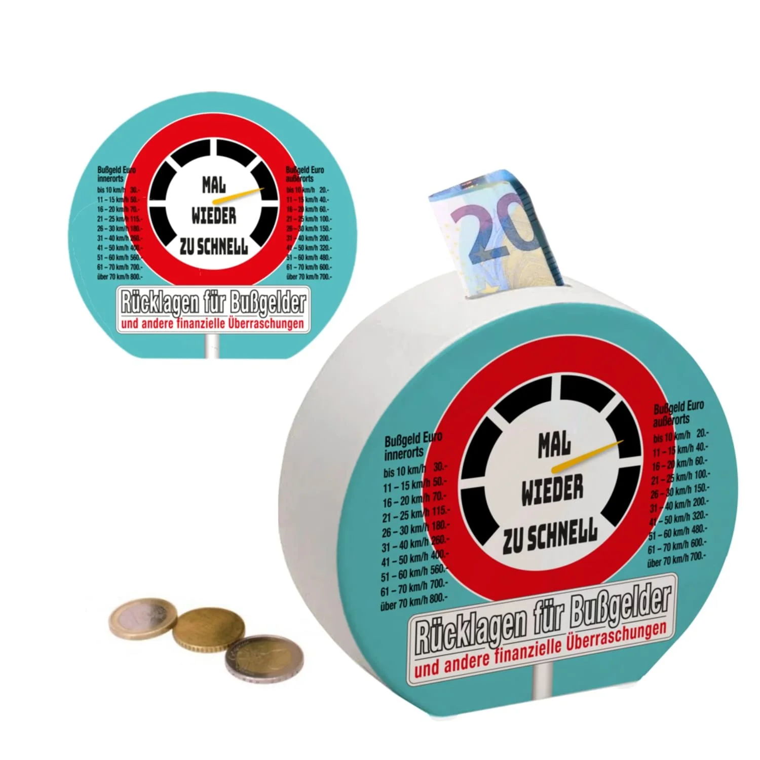 Скарбничка Штраф за швидку їзду Дорожній знак, фото №4