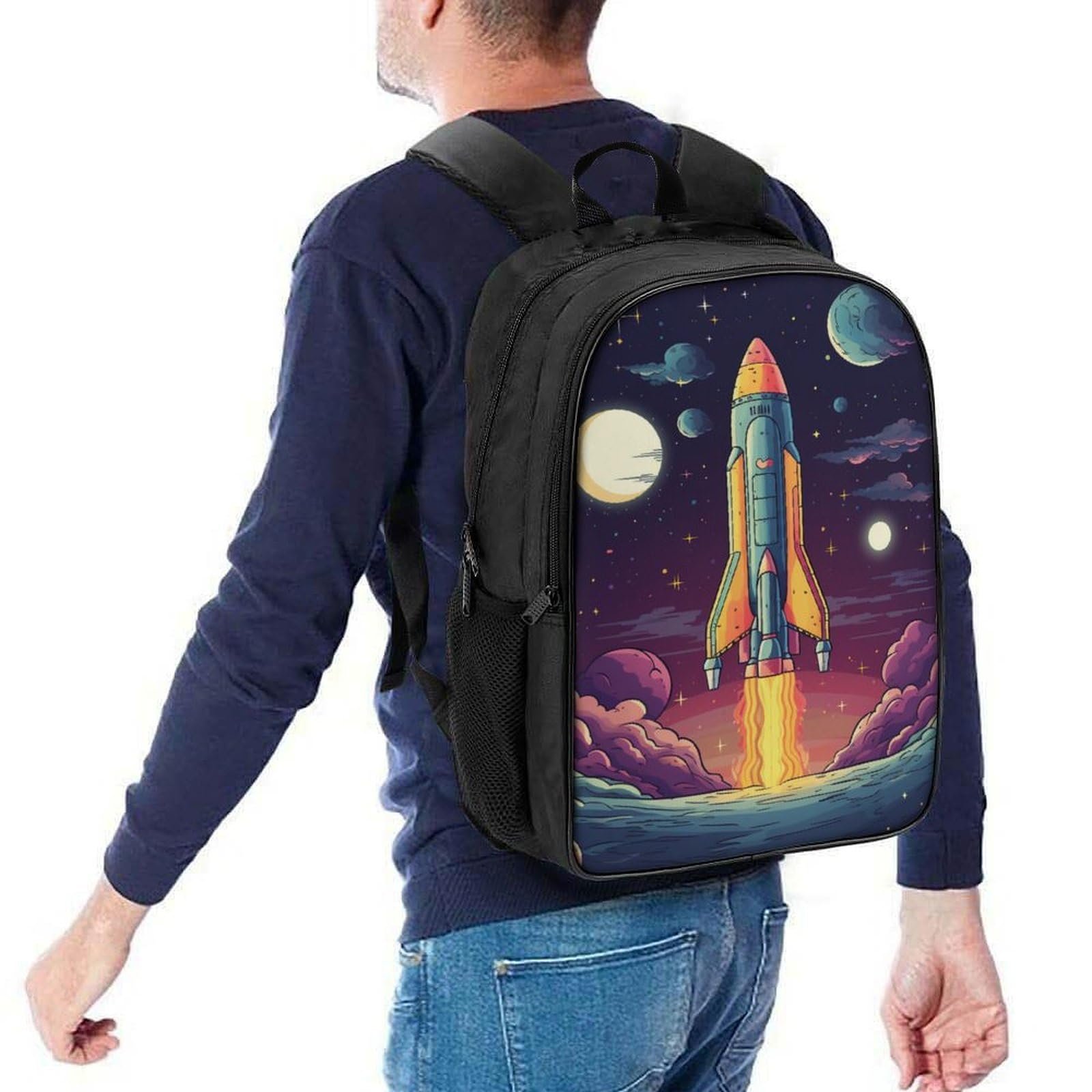Ранец DPEOANEBN Rocket 40x28x16см, фото №5