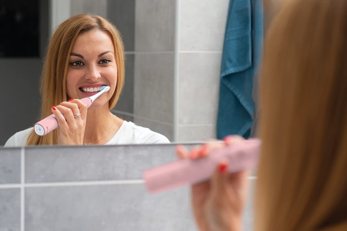 Електрична звукова зубна щітка CONCEPT Hausgeräte ZK4012 Sonic 38000 коливань/хв Pink, фото №7