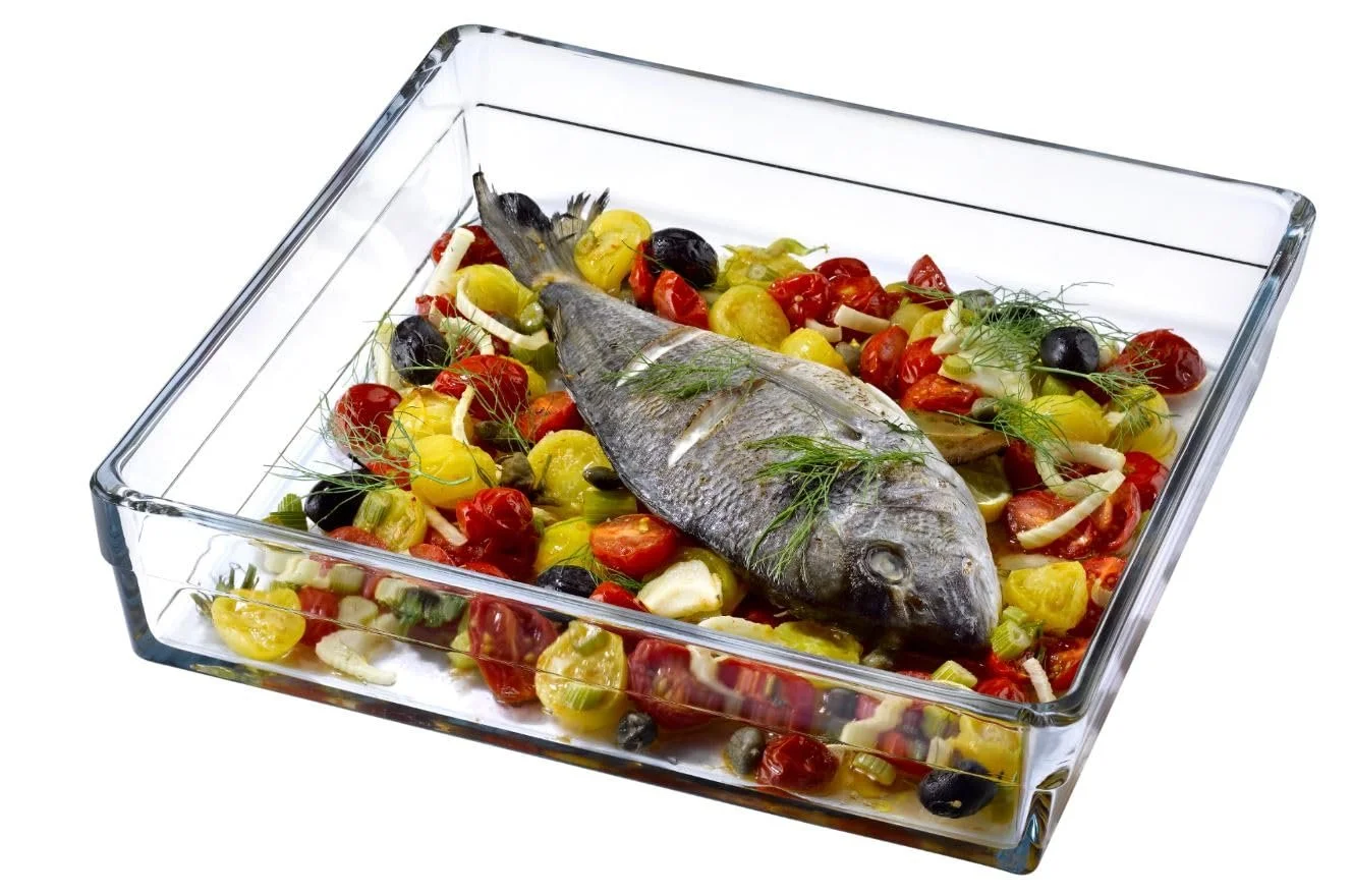 Форма для запікання Pasabahce Premium Borcam 59314 скляна квадратна, фото №3