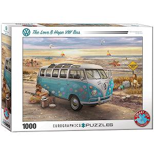 Пазл Eurographics The Love and Hope VW Bus 6000-5310 1000 елементів - Фото 1