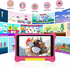 Планшет Freeski TK707 7" (2+3)/32 Гб 4 ядра Android 13 Черный synthetic.ua - Фото 1