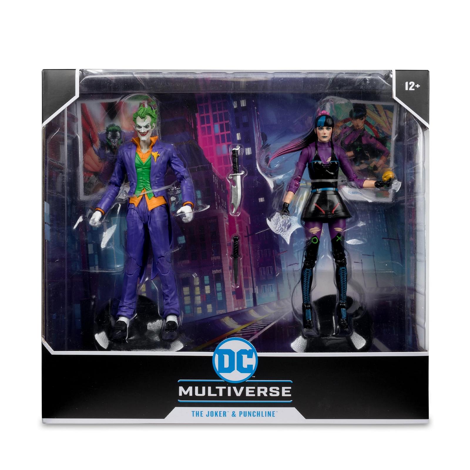 Фигурка McFarlane Toys DC Multiverse Джокер и Punchline 18 см (Набор из 2), фото №9