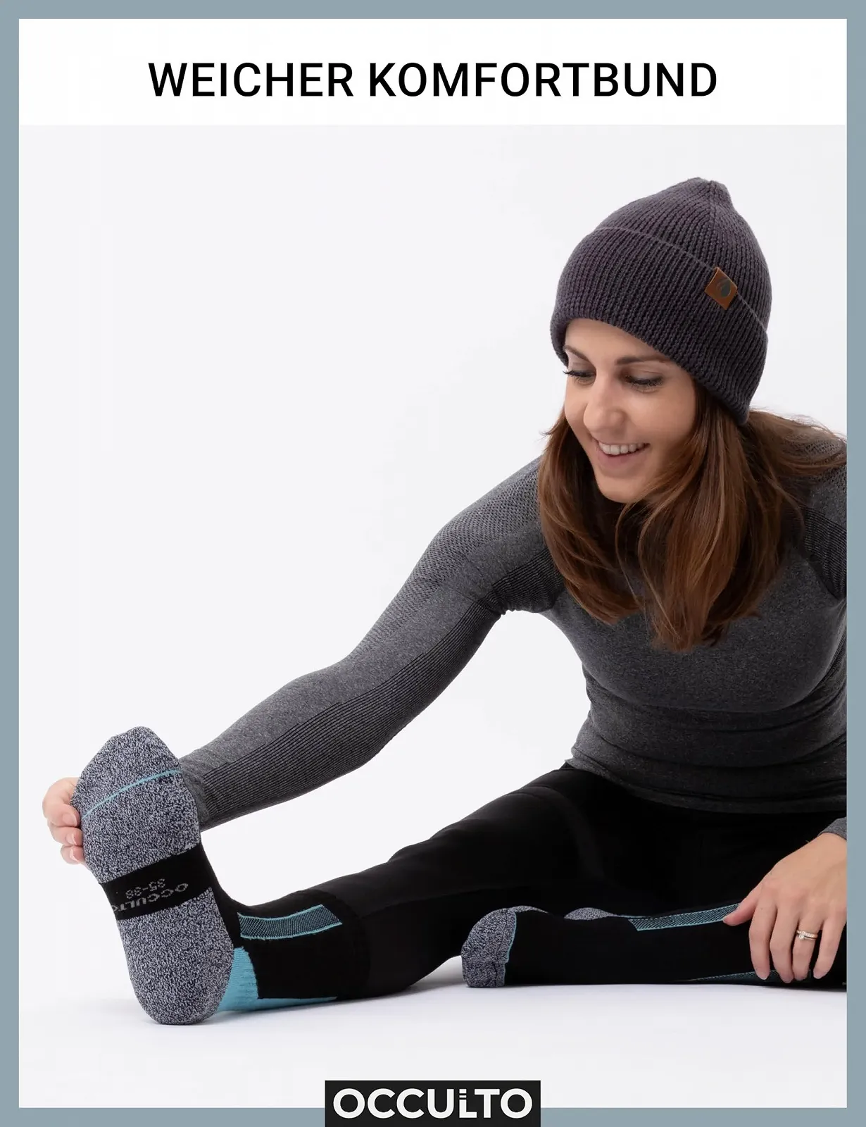 Шкарпетки для трекінгу Occulto Gerlinde Жіночі, 2 пари, фото №4 Шкарпетки для трекінгу Occulto Gerlinde Жіночі, 2 пари, фото №4