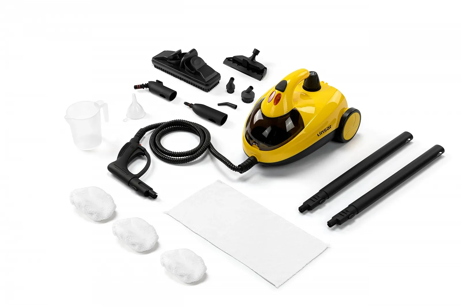 Пароочисник універсальний 1500 Вт 4 бар 1.5 л, фото №1