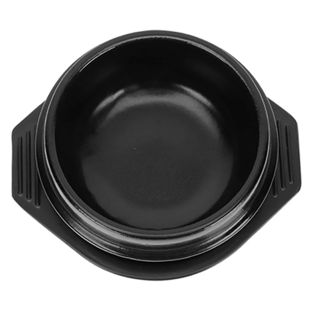 Кастрюля керамическая Toyvian термостойкая для бибимбапа и супов для газовой плиты, фото №1 Кастрюля керамическая Toyvian термостойкая для бибимбапа и супов для газовой плиты, фото №1