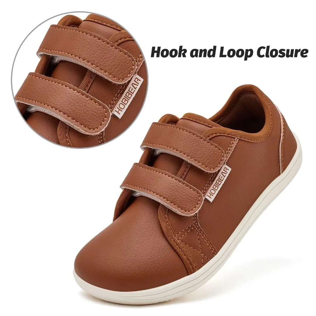 Кросівки HOBIBEAR Унісекс Дитячі Шкіряні Широкі Мінімалістичні, фото №4