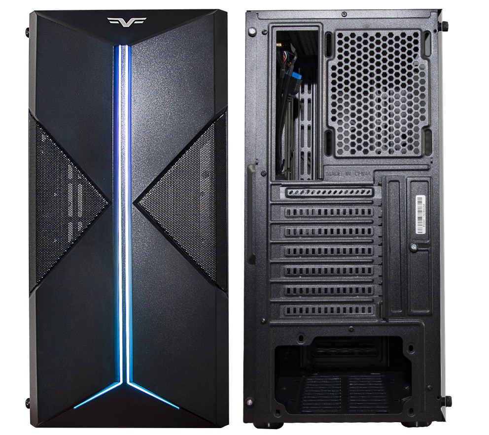 Корпус для системного блоку Frime Harsh Led USB 3.0 без БЖ Harsh-U3-WP, фото №4